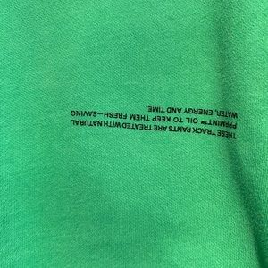 Pangaia set. Pants and hoodie.